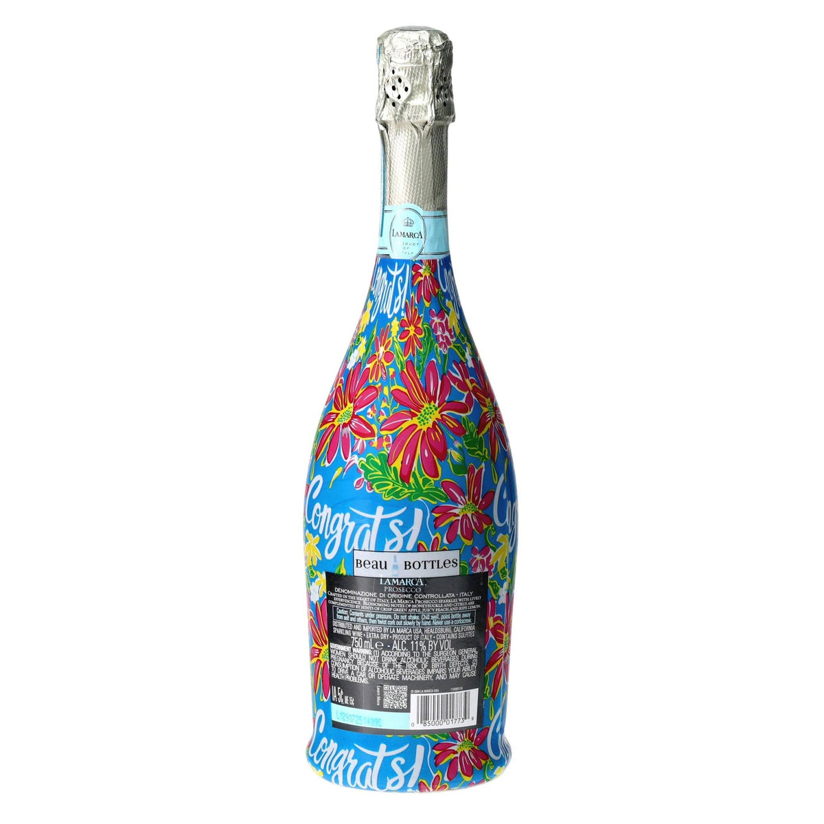Congrats Prosecco Bottle Wrap – Celebration Gift