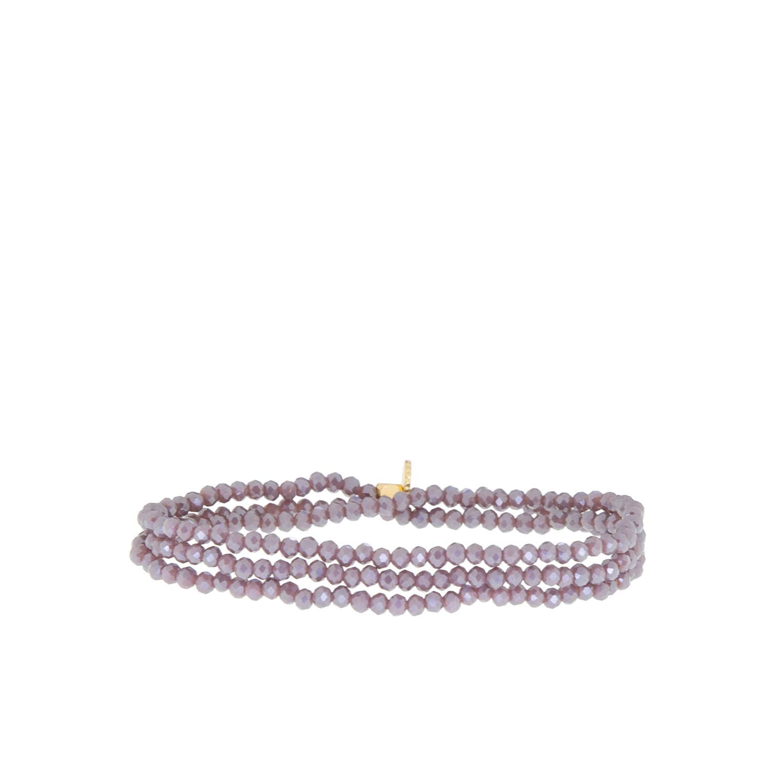 Crystal Beaded Wrap Bracelet