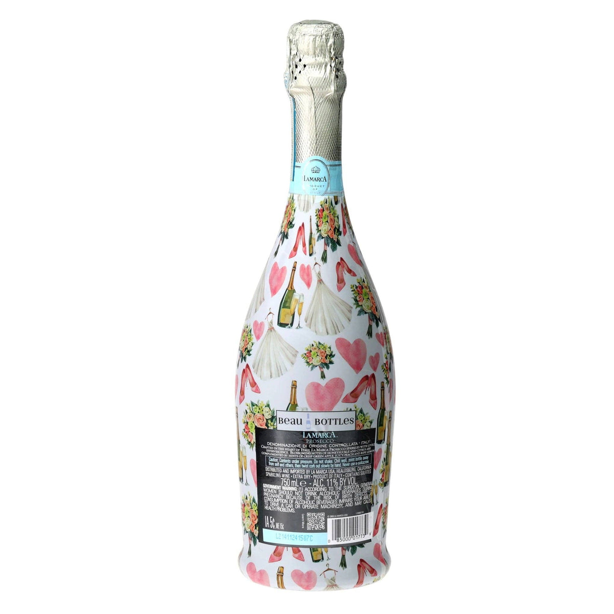 Wedding Prosecco Bottle Wrap – Bridal Shower Gift