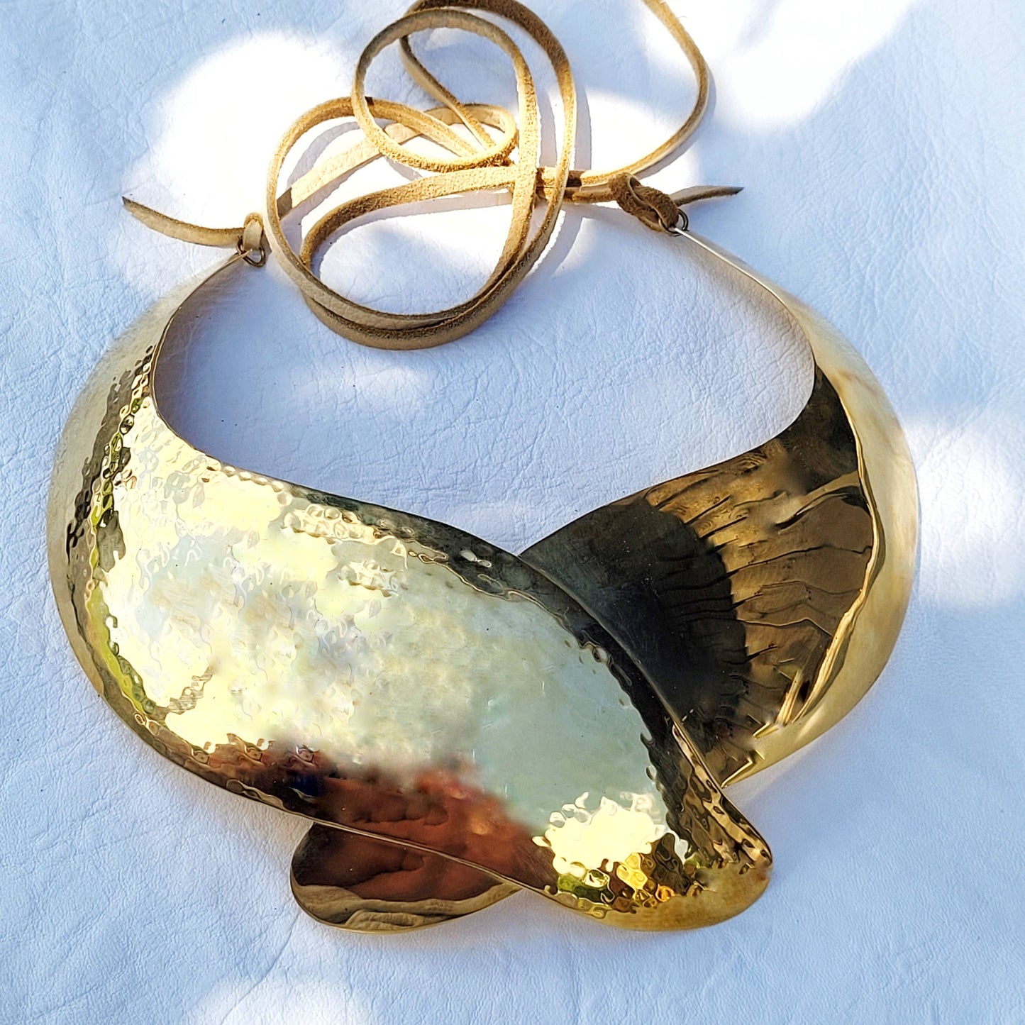 Brass Collar Necklace