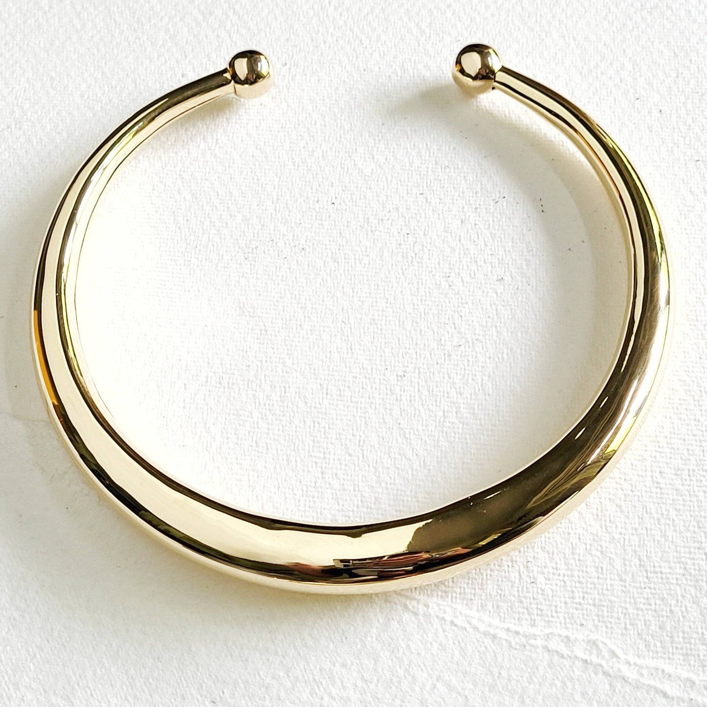 Brass tuareg simple Collar necklace choker