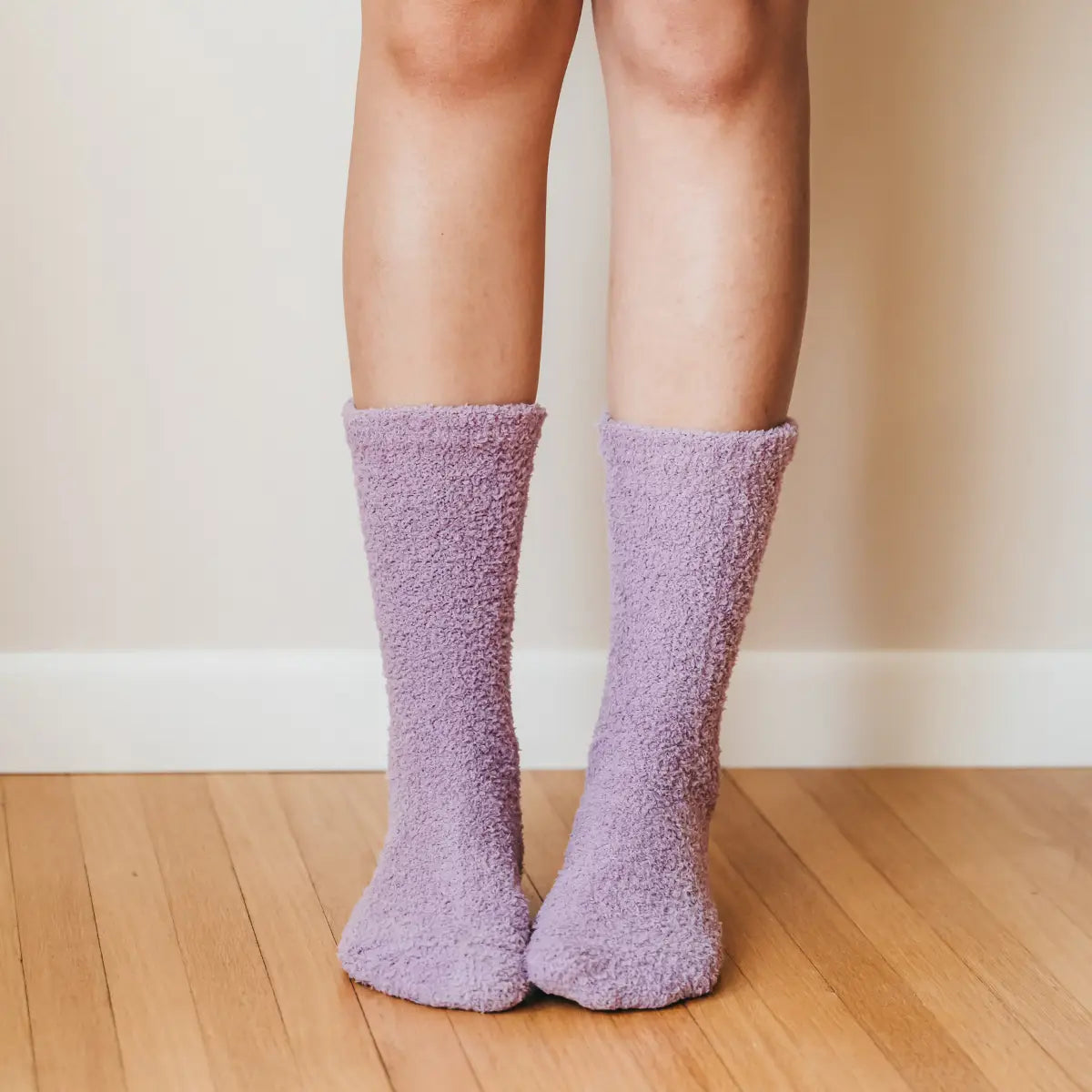 Cozy Cloud Socks - Orchid Purple - Women's Self-Care Gifts