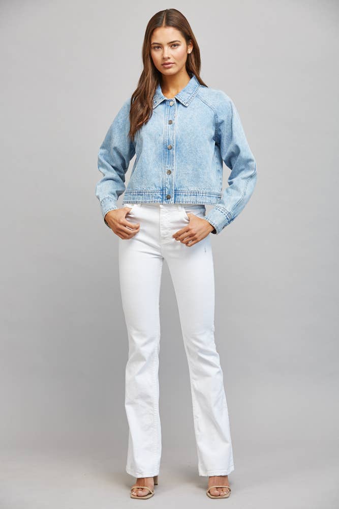WASHED DENIM JACKET