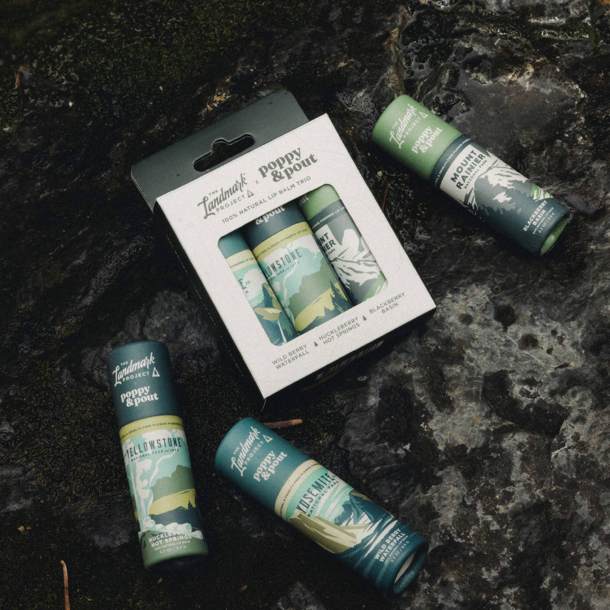 Lip Balm Trio, The Landmark Project