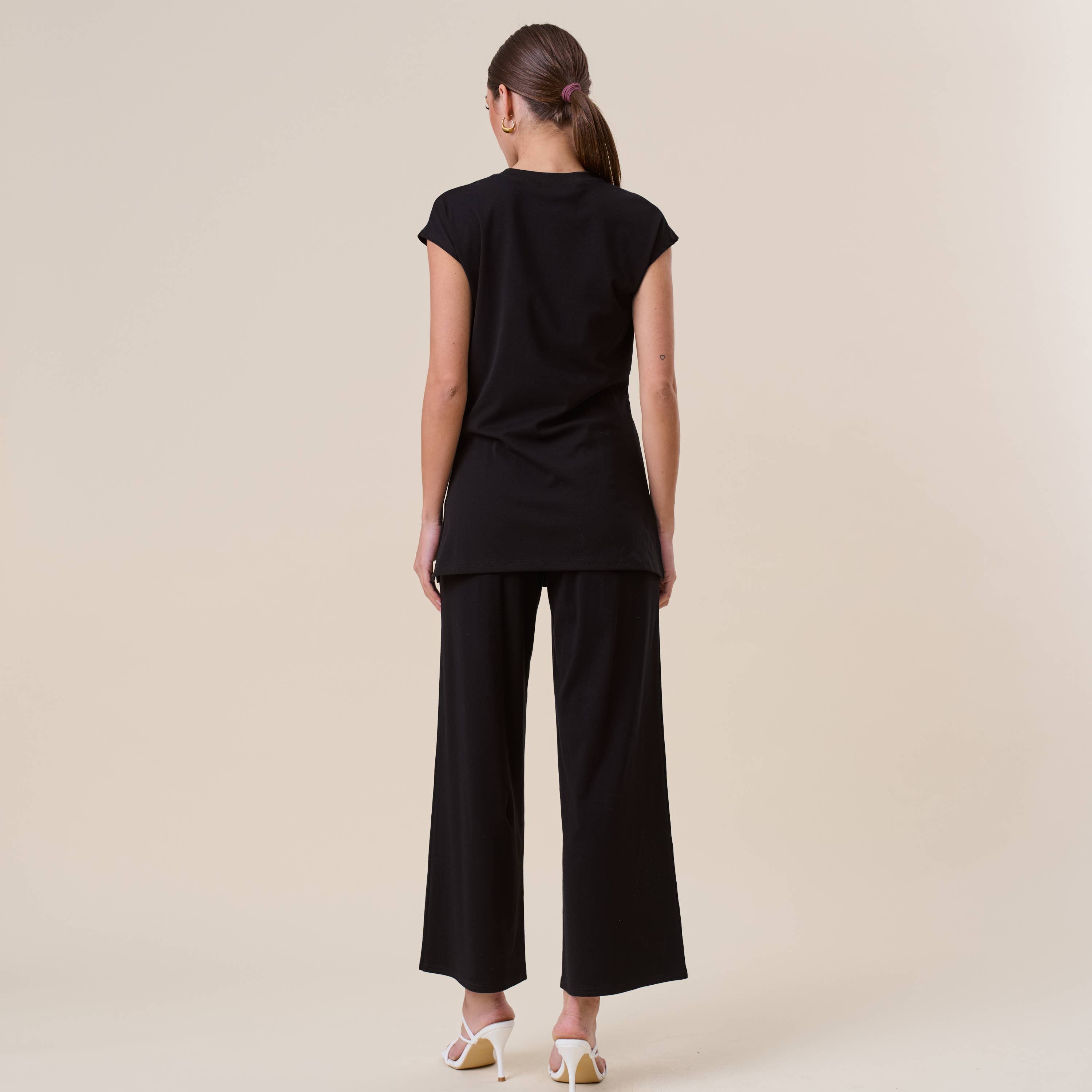 Black Ankle Trouser