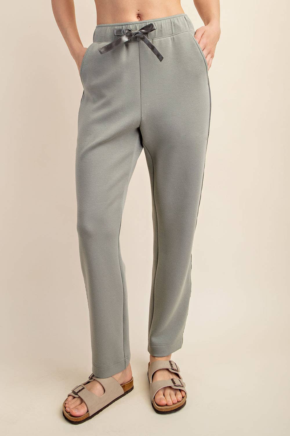 SIDE SATIN JOGGER