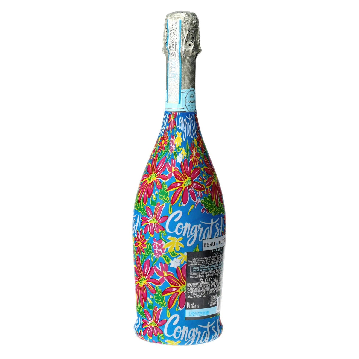 Congrats Prosecco Bottle Wrap – Celebration Gift