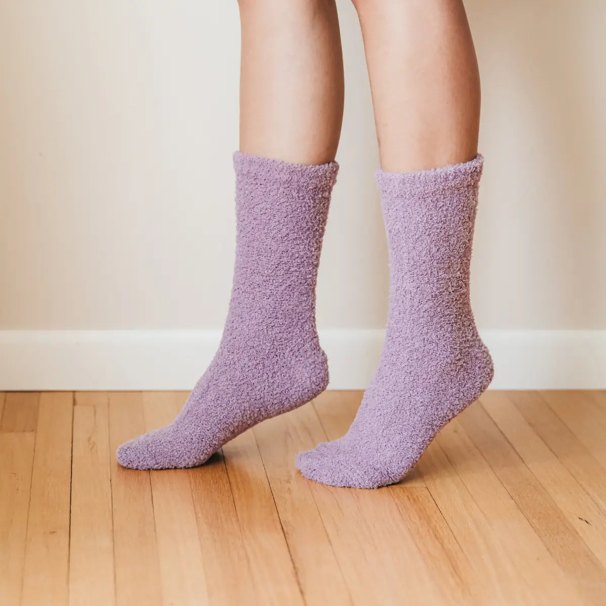 Cozy Cloud Socks - Orchid Purple - Women's Self-Care Gifts