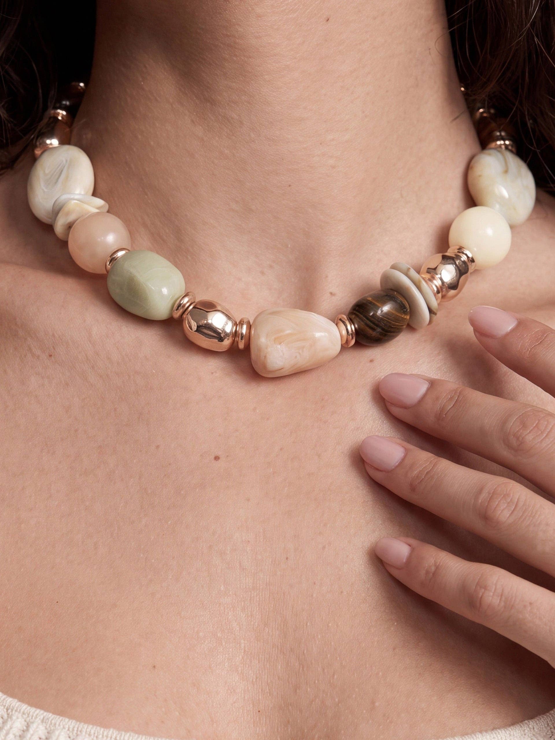 Serene Stone Necklace