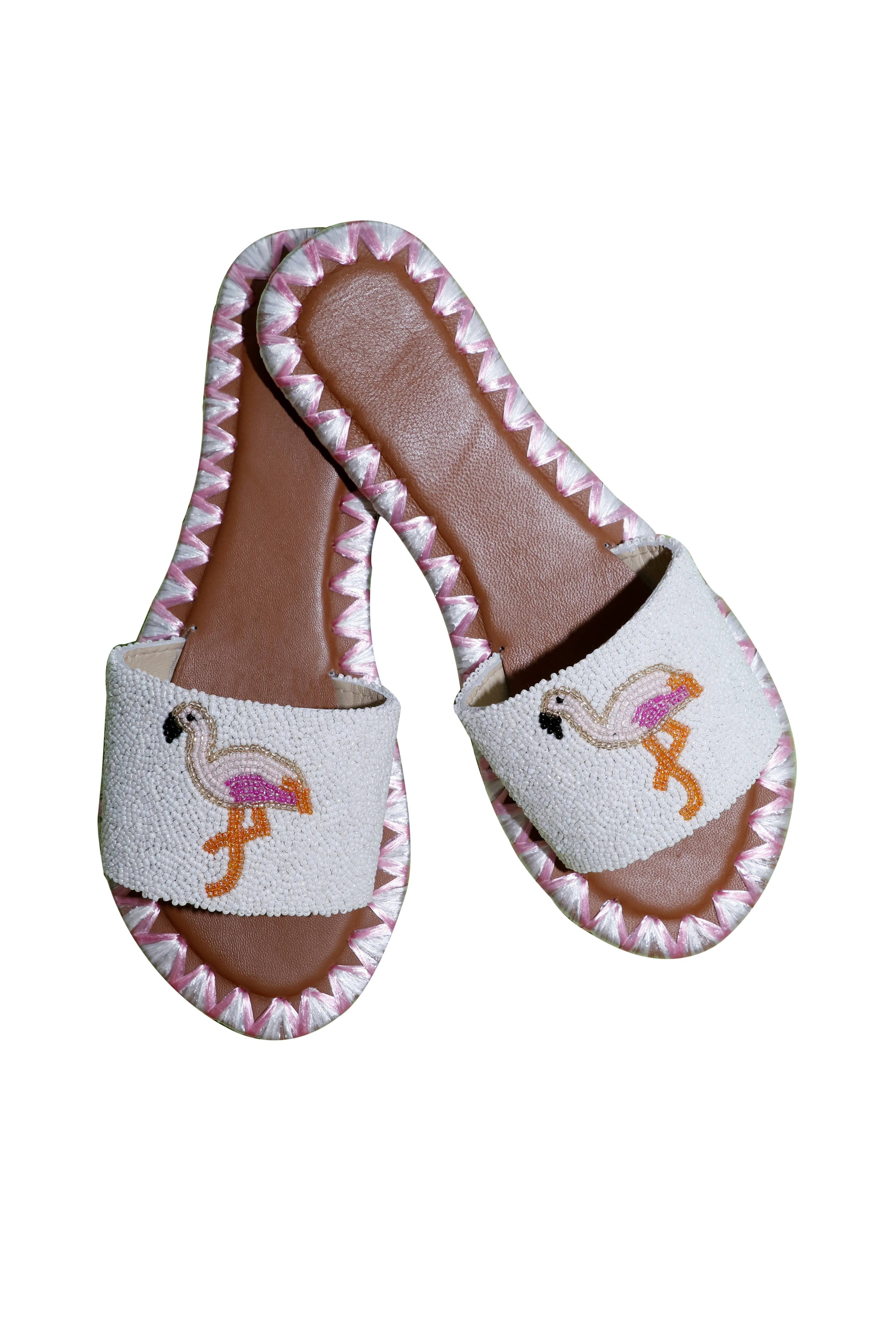 flamingo slip on sandal