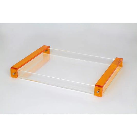 Orange Serving Tray