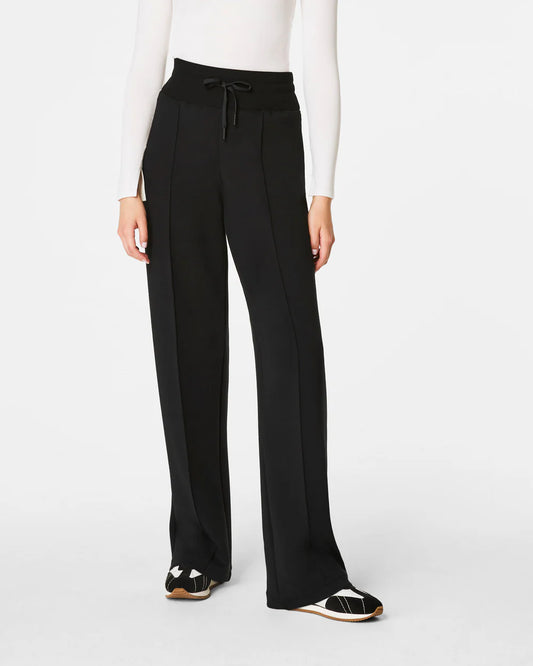 Side Binding Wide Leg Pants