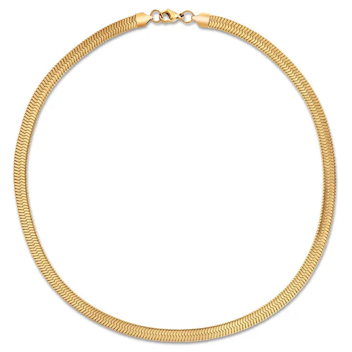 Paola Herringbone Necklace