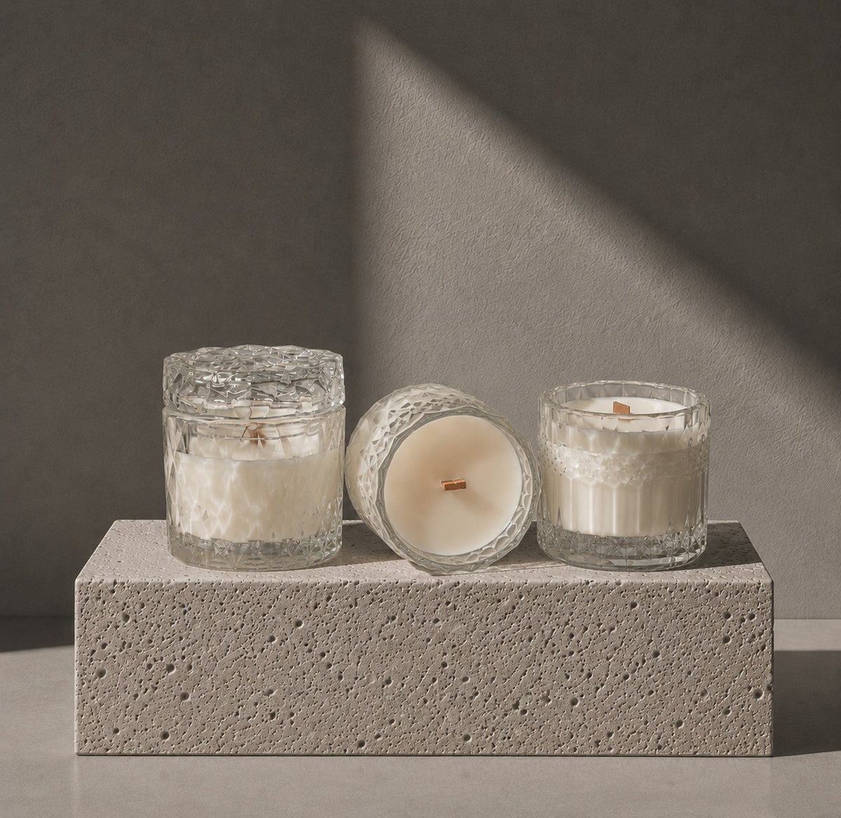 Amber Rosewood Soy Candle