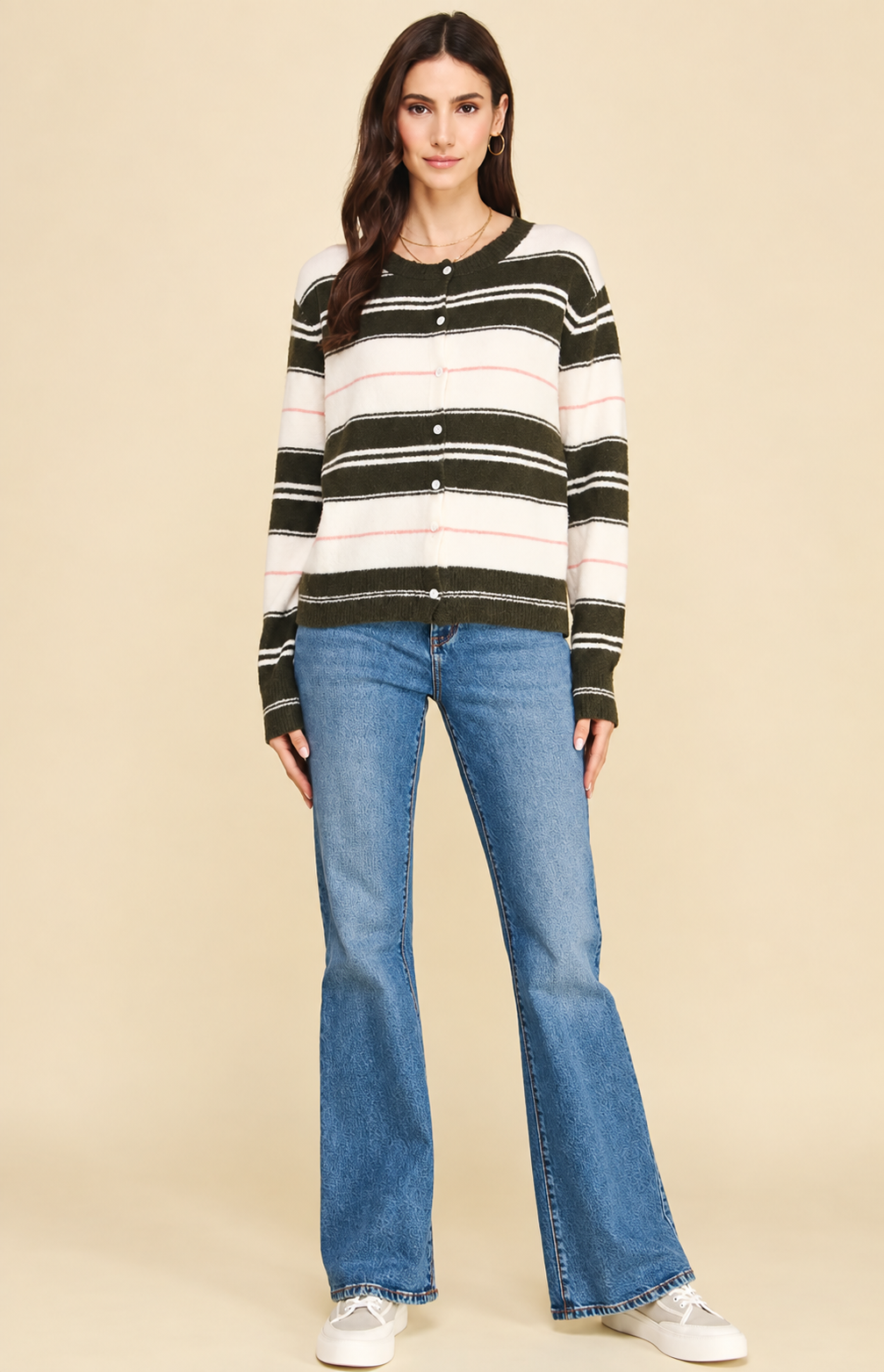 Striped Cardigan