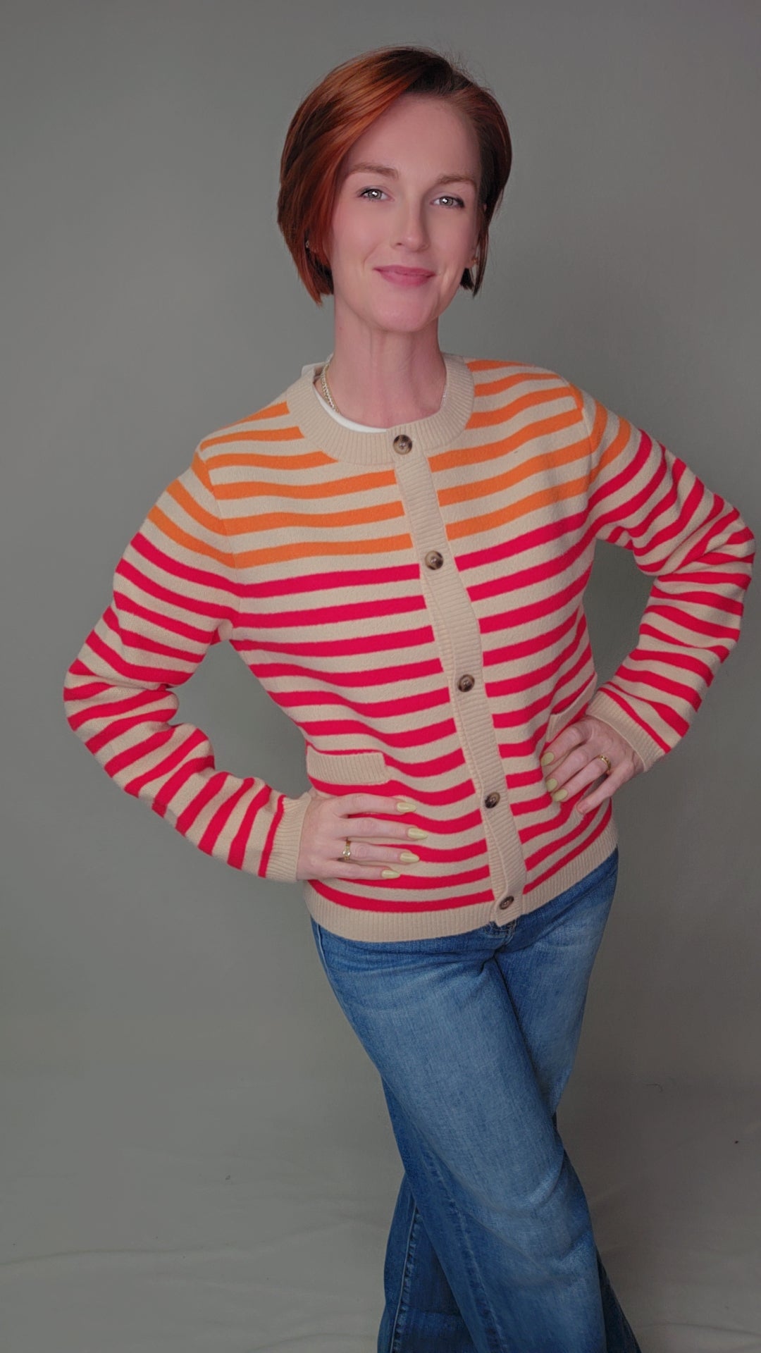 Sunset Stripes Cardi