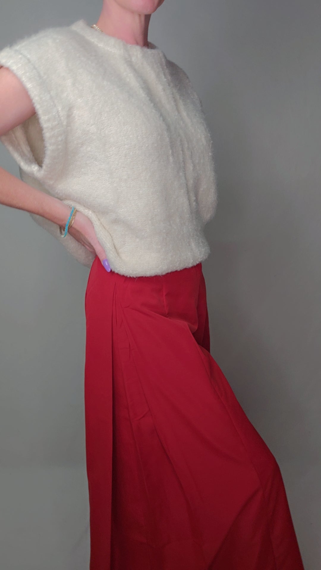 JASMIN Cream Sweater