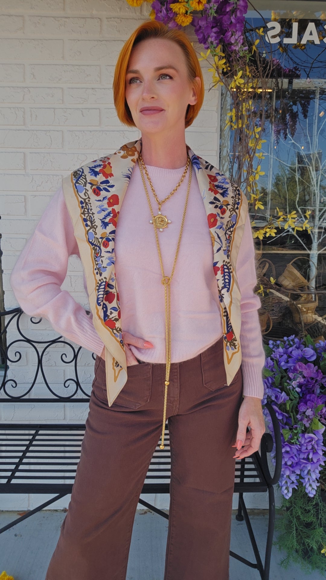 Pretty Little Silk Sweater