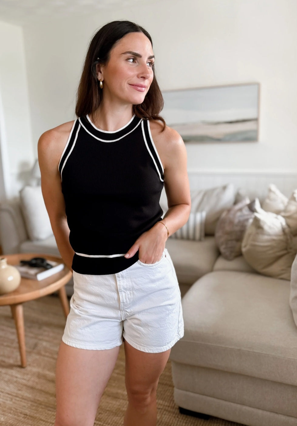 Goal Getter Contract Sleeveless Tank