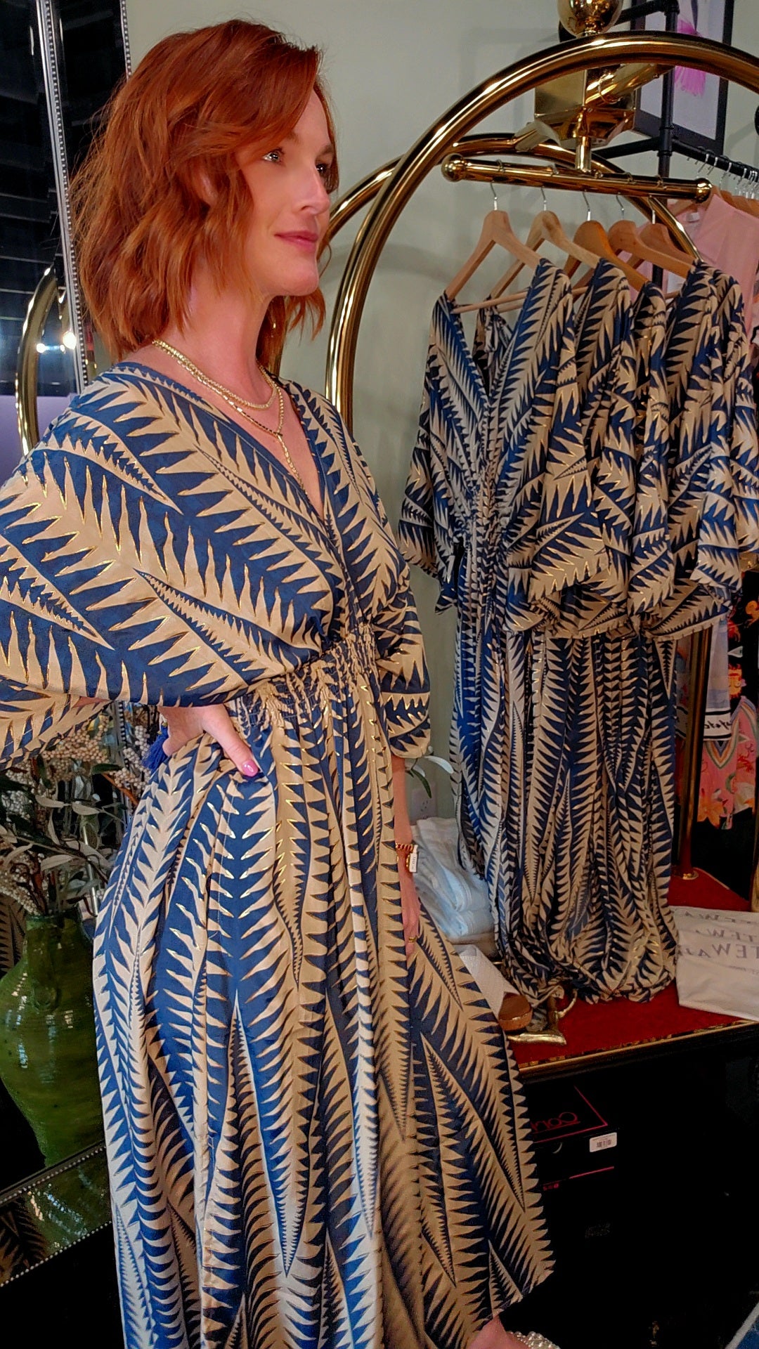 Palm Escape Maxi Dress