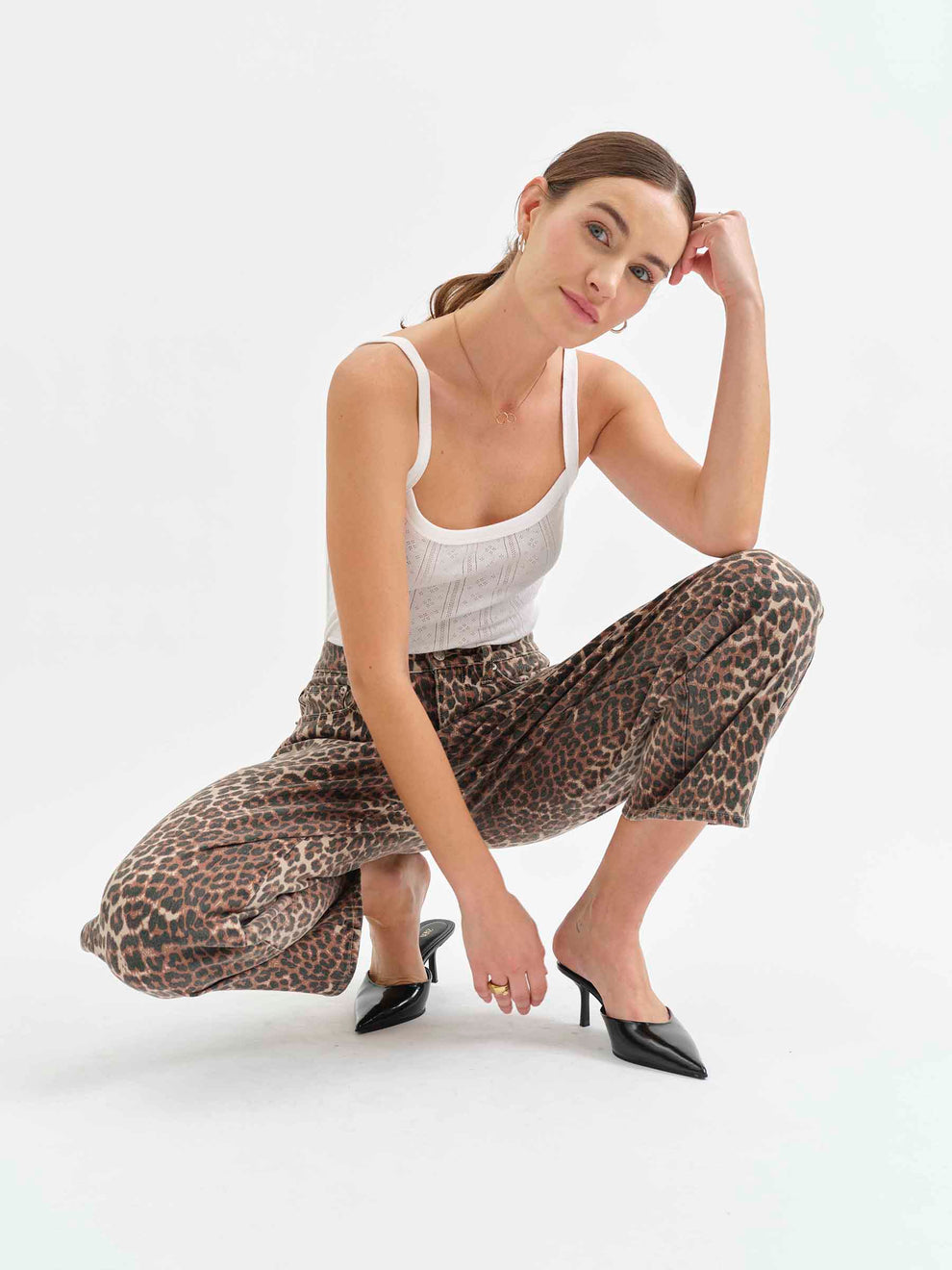 Daze Denim | Westward High Rise Barrel Leg in Cool Cat