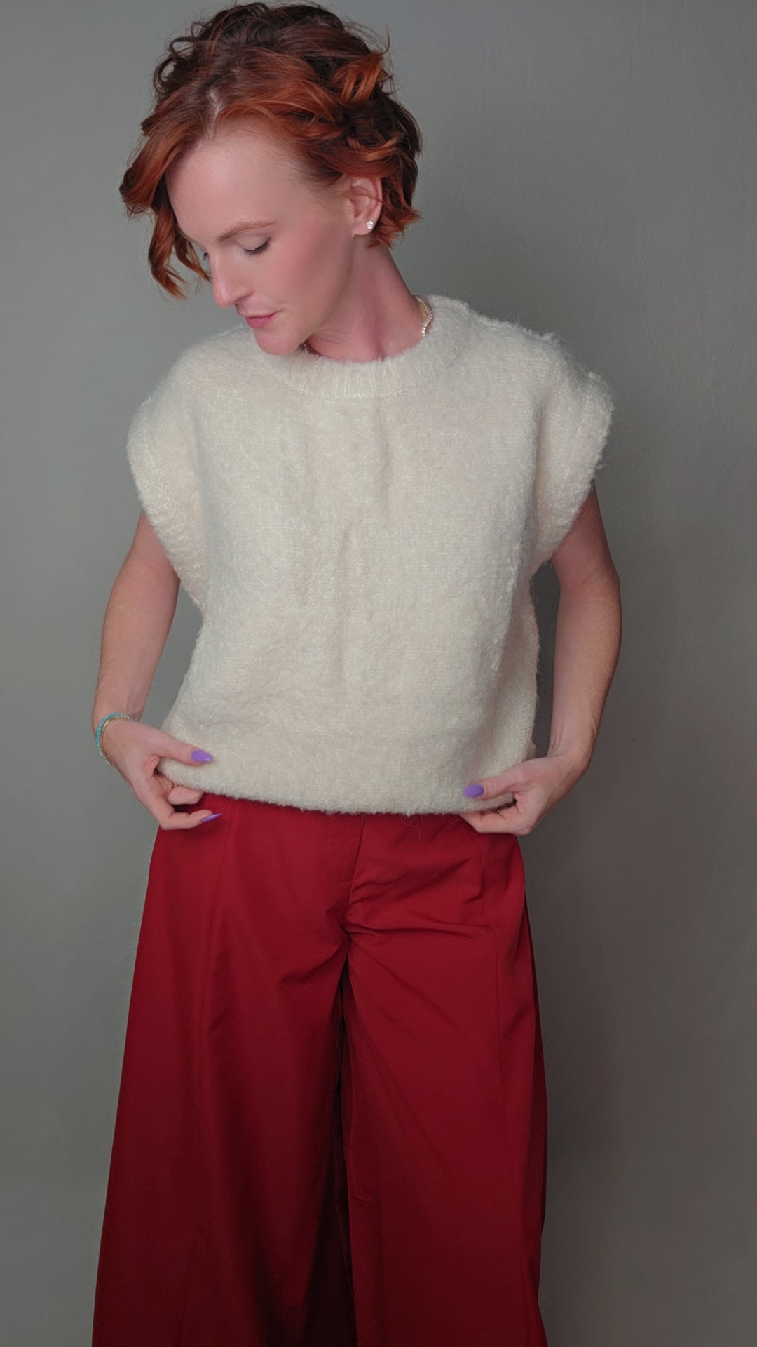 JASMIN Cream Sweater