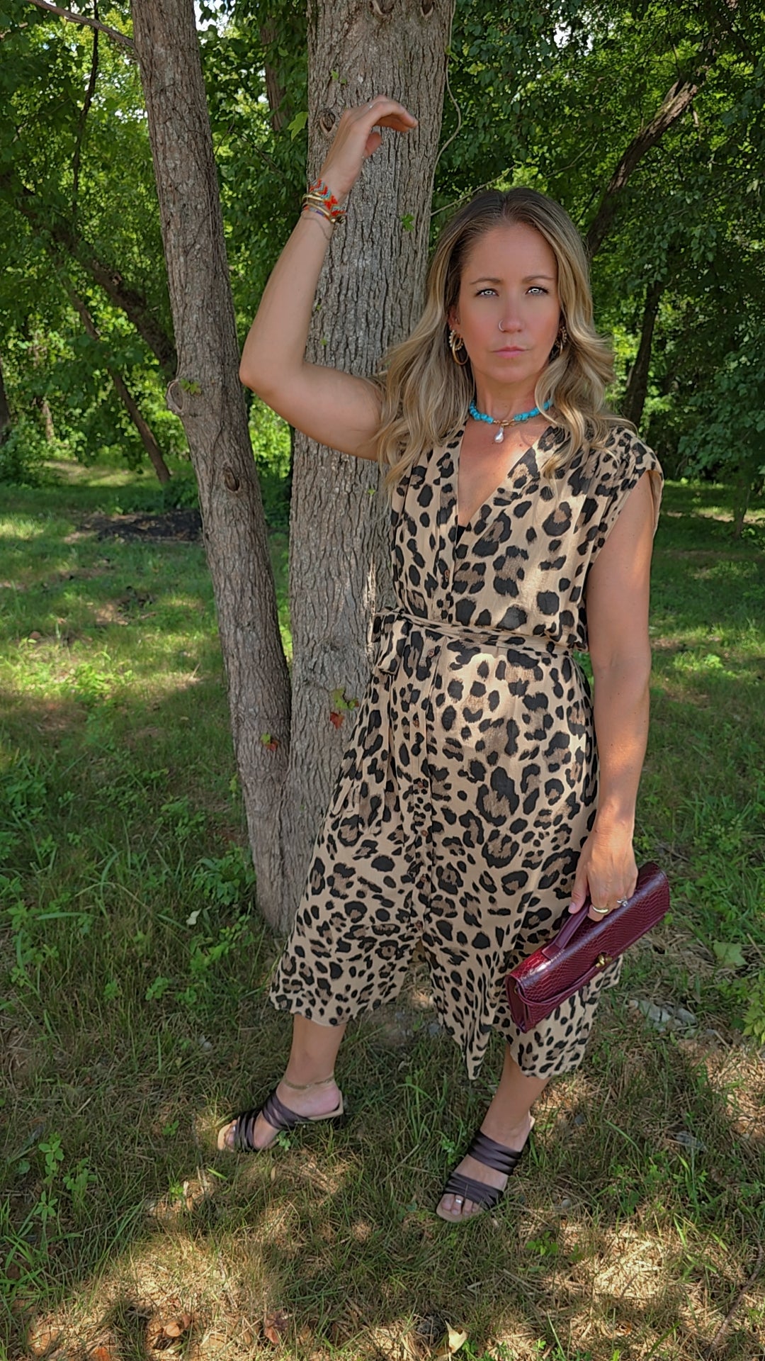 Leopard Print Maxi