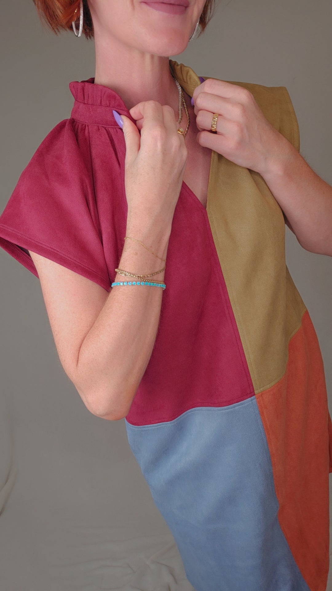 Colorblock Dress