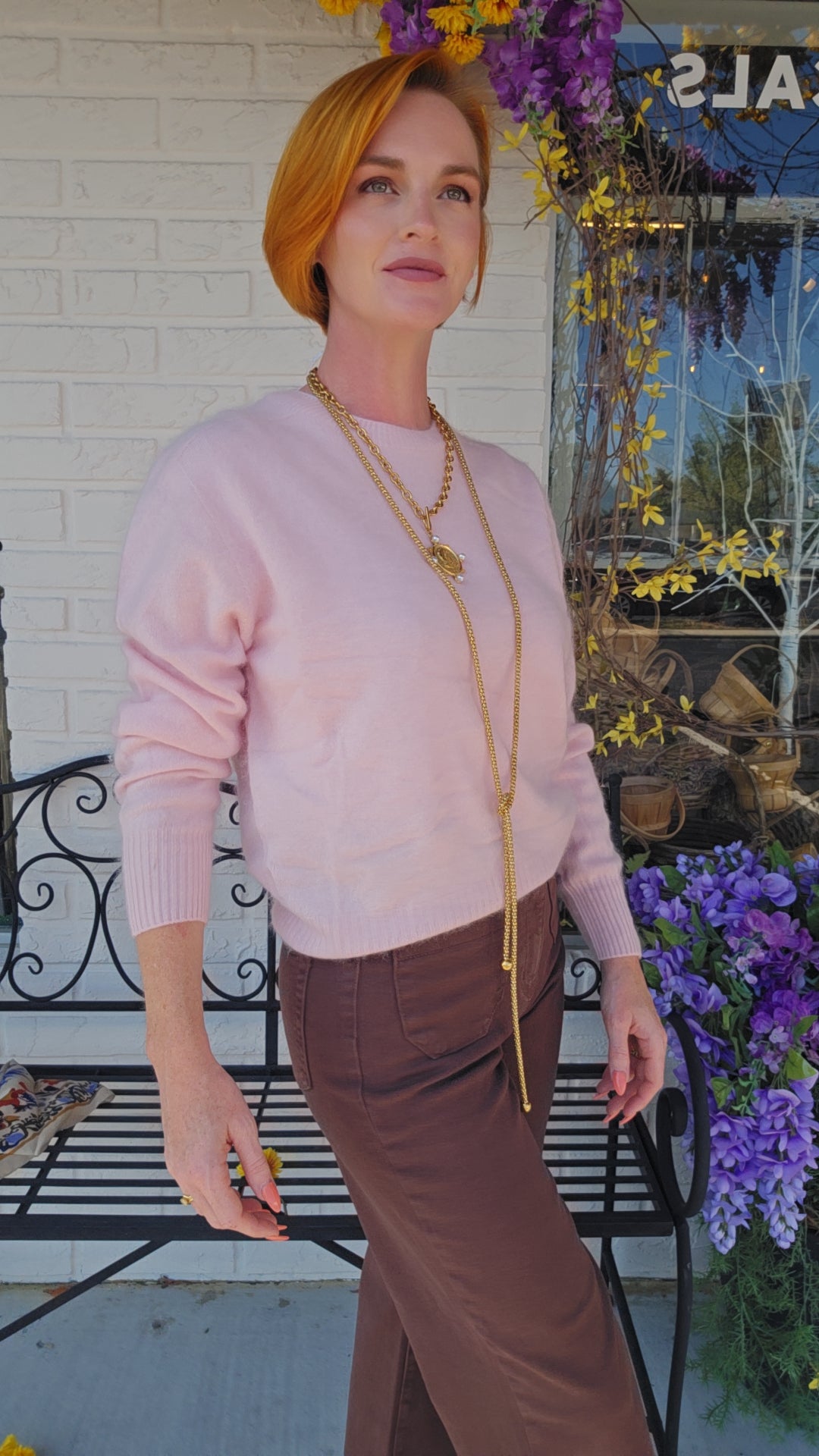 Pretty Little Silk Sweater