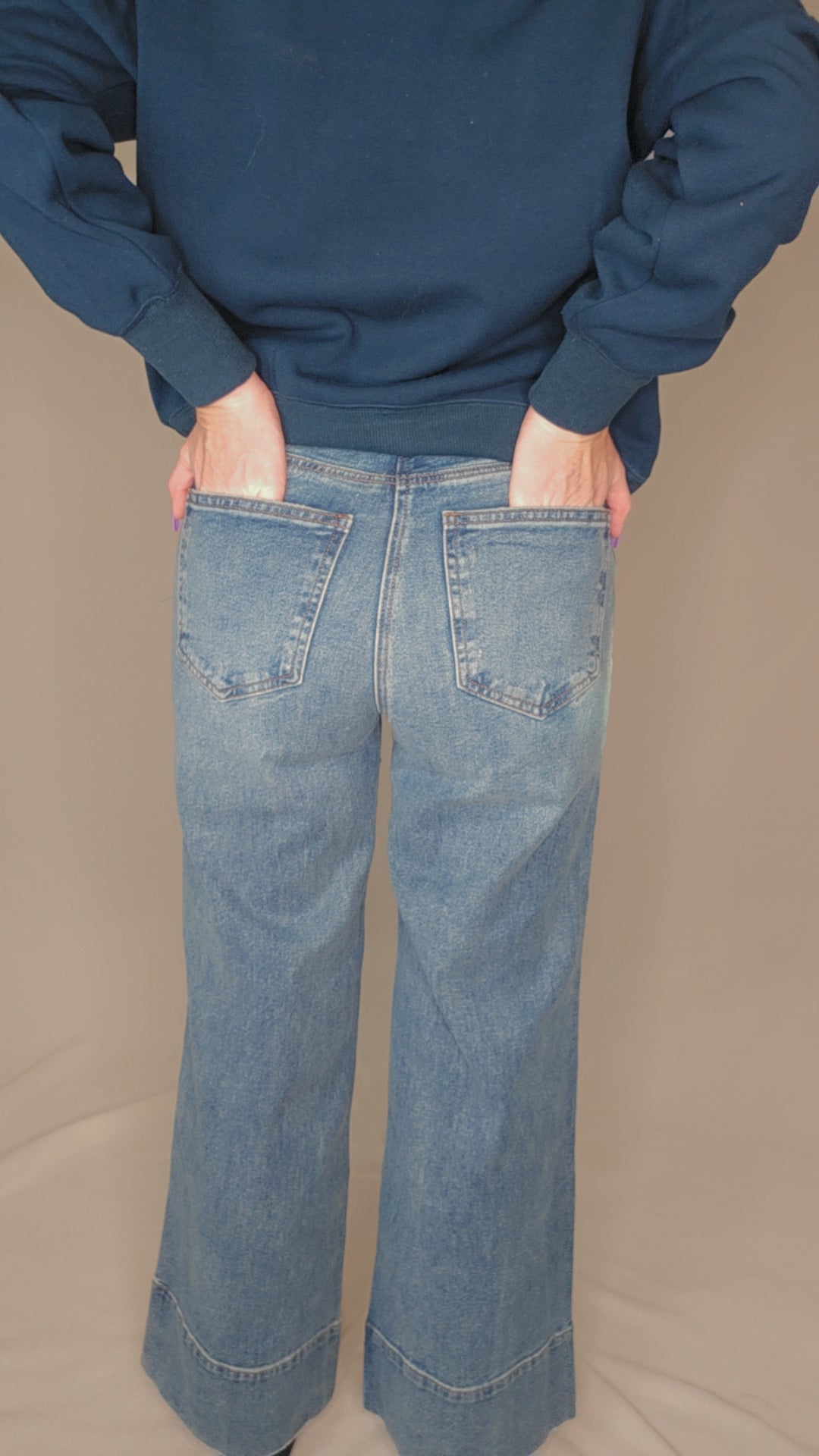Meg High Rise Wide Leg