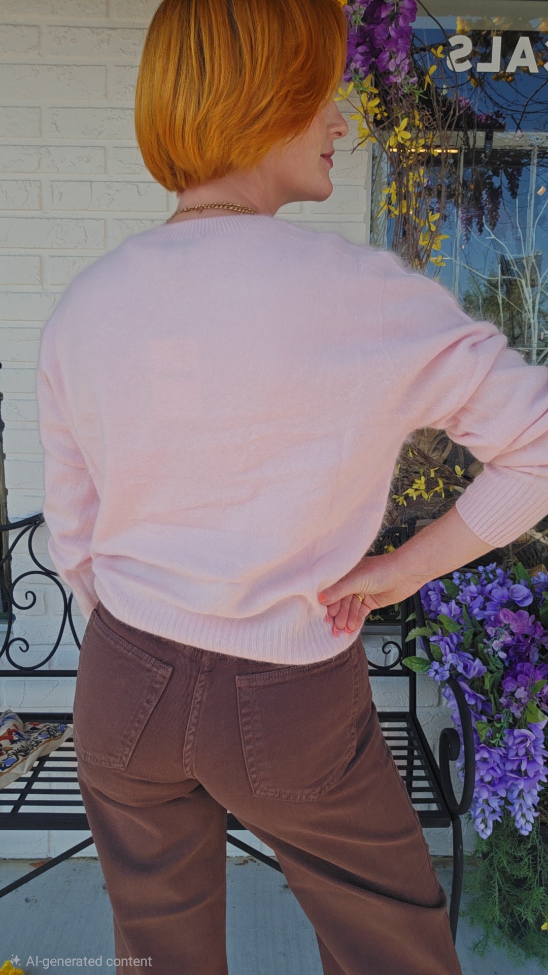 Pretty Little Silk Sweater