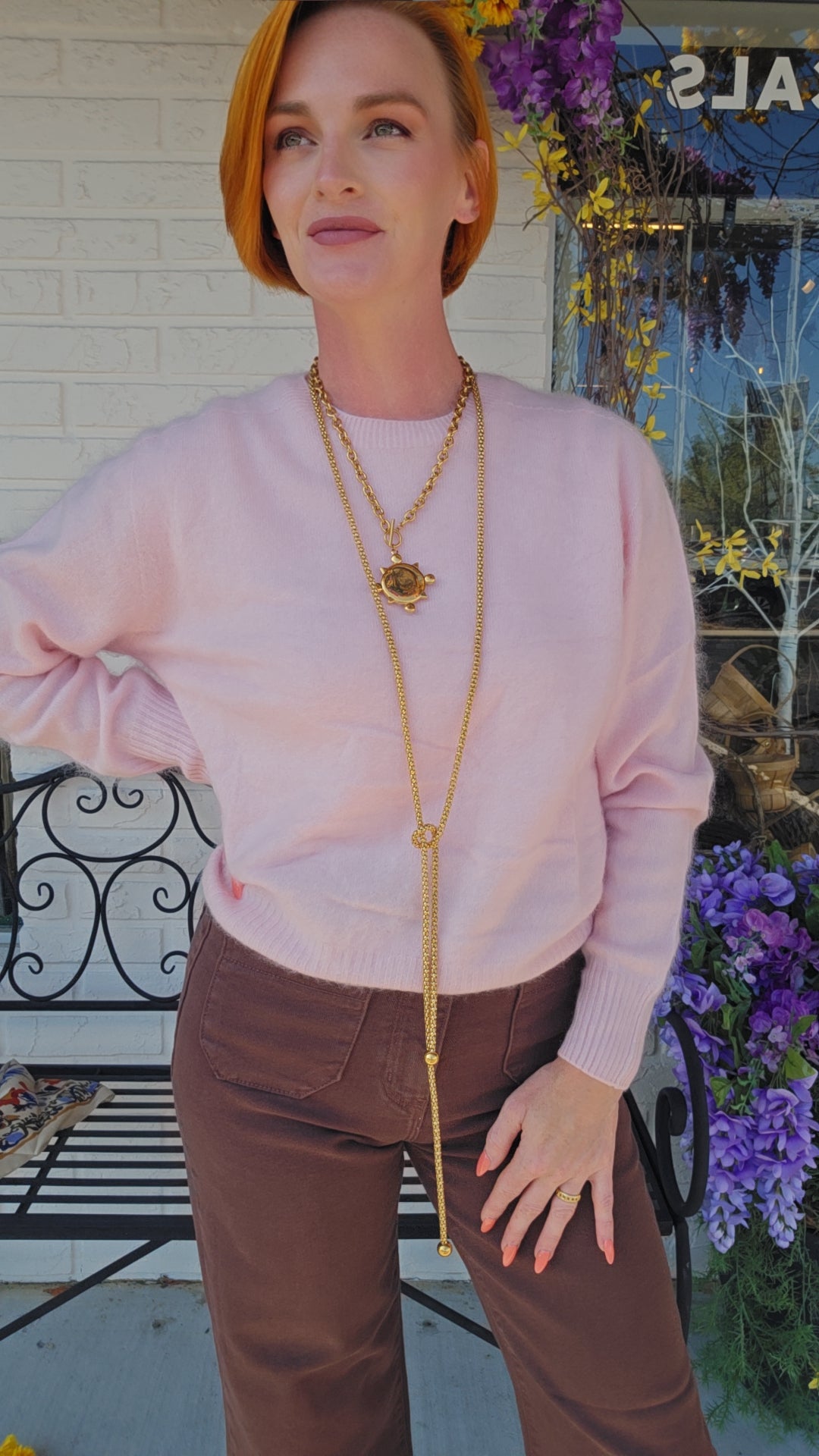 Pretty Little Silk Sweater
