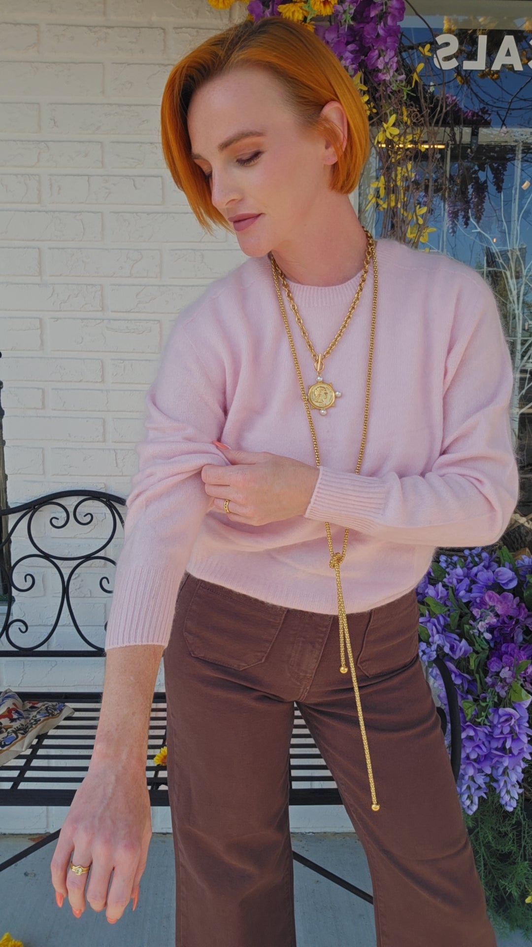 Pretty Little Silk Sweater