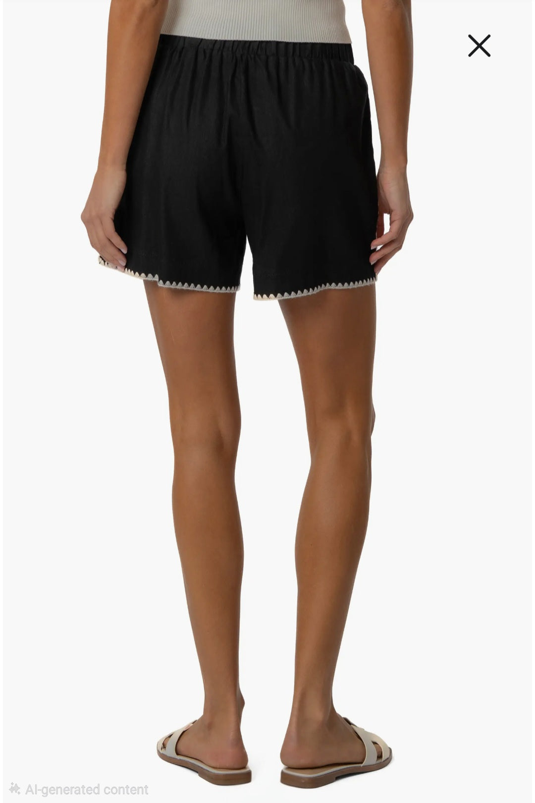 KUT Denim | Bermuda
Nicolette High Waist Linen Blend Bermuda Shorts