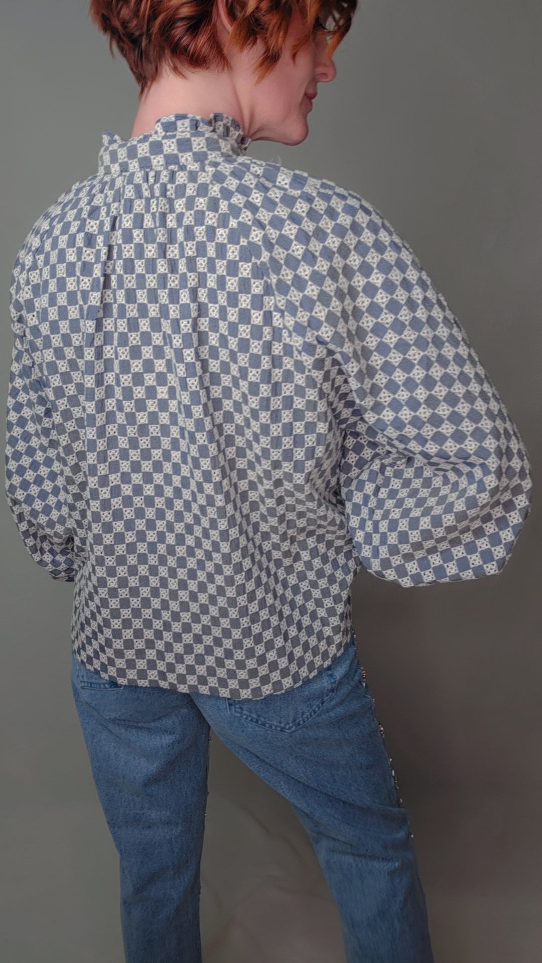 ZINNIA Blue Denim Shirt