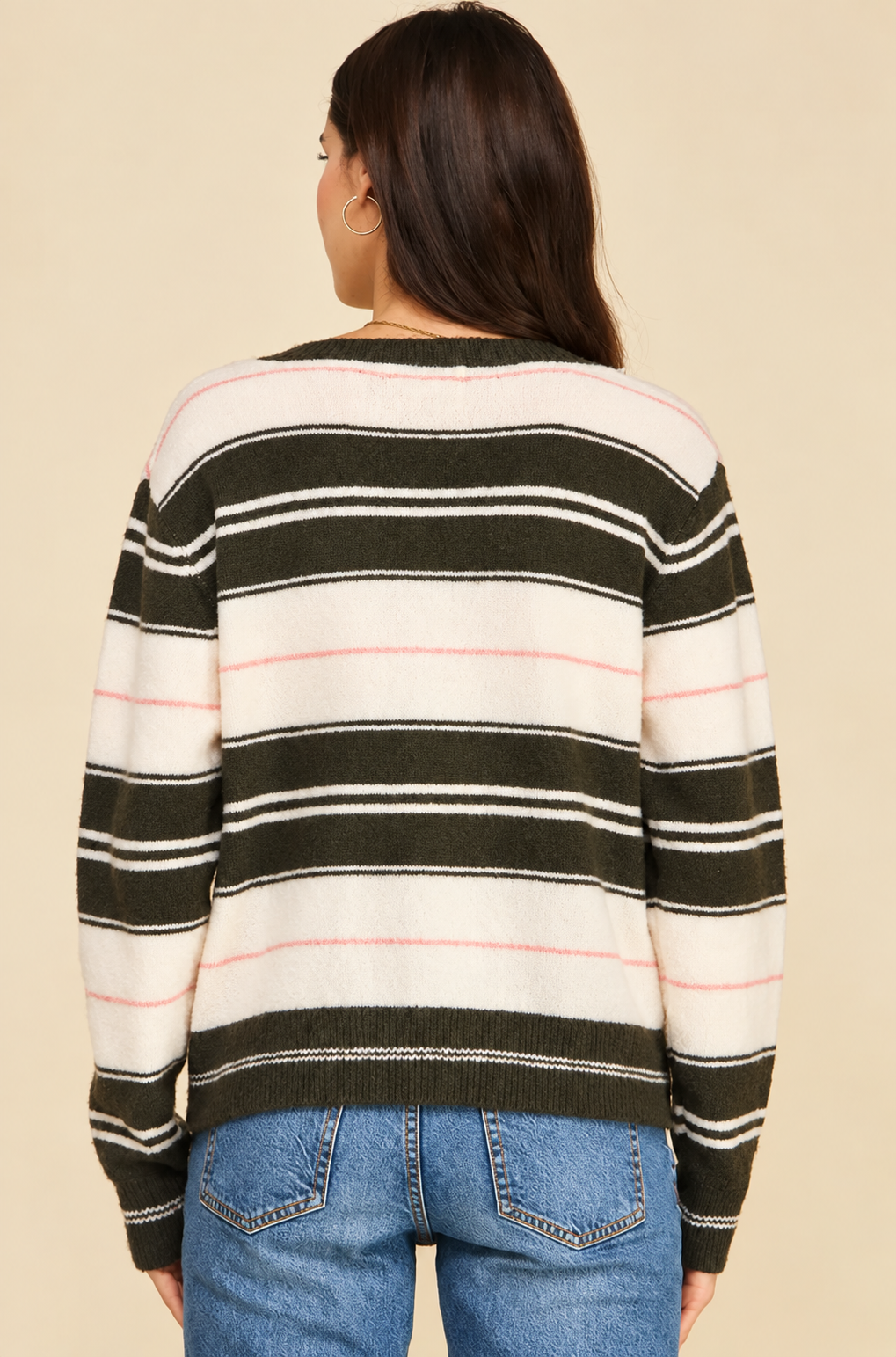 Striped Cardigan