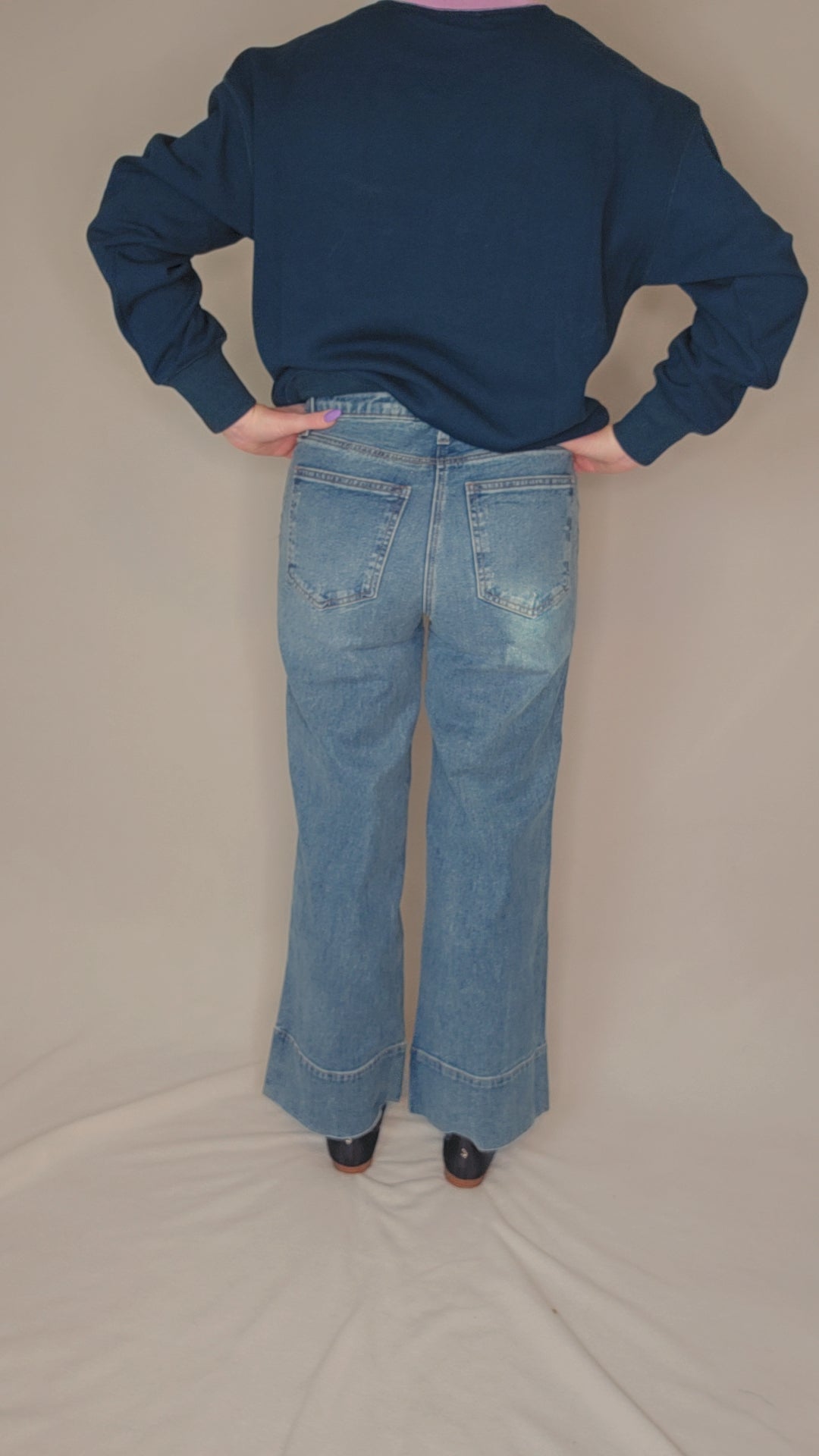 Meg High Rise Wide Leg
