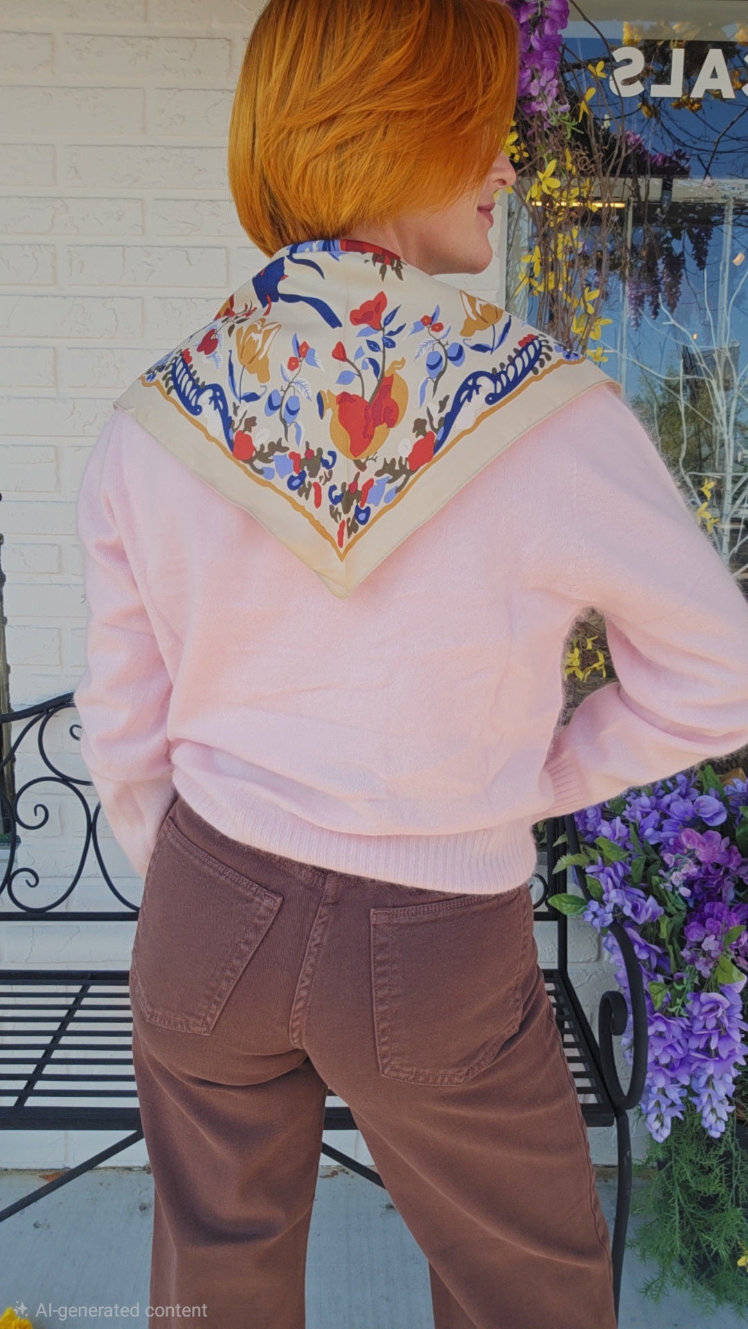 Pretty Little Silk Sweater