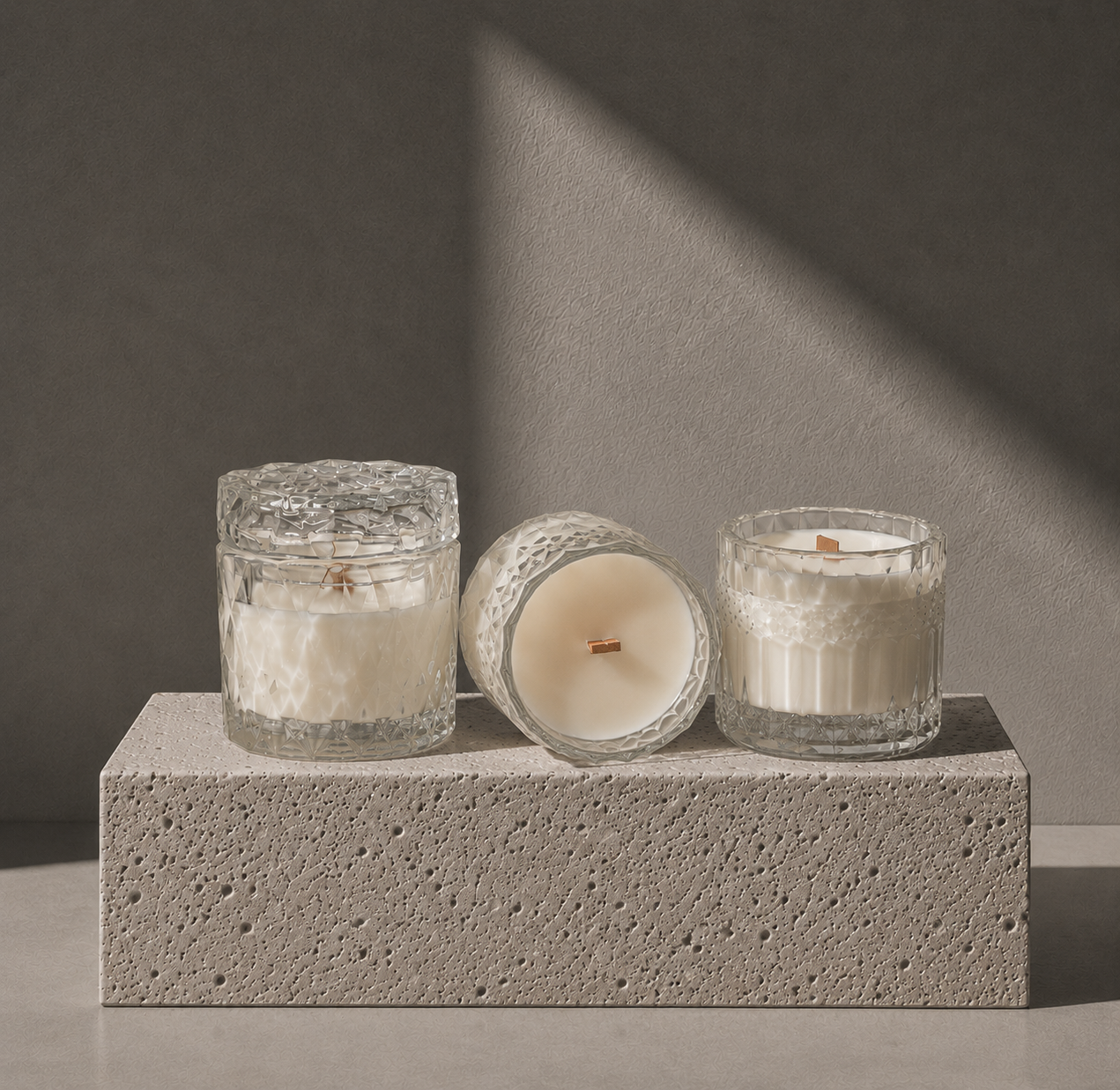 Amber Rosewood Soy Candle