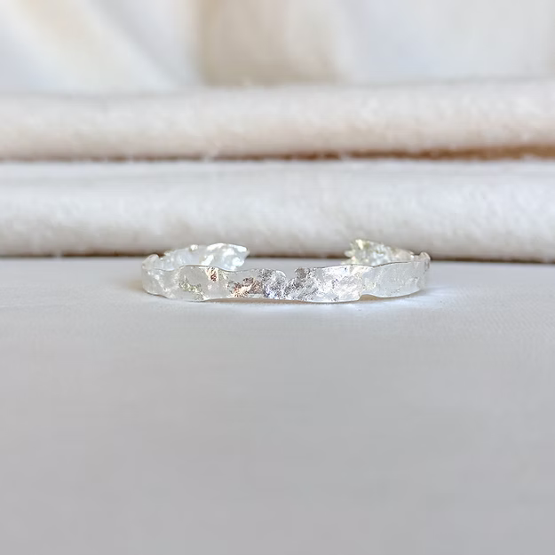 silver cuff bangle womens